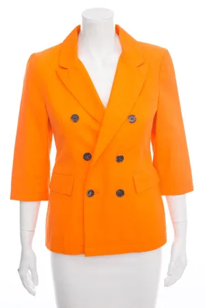 Marni Orange Canvas Jacket SZ 38 NWT