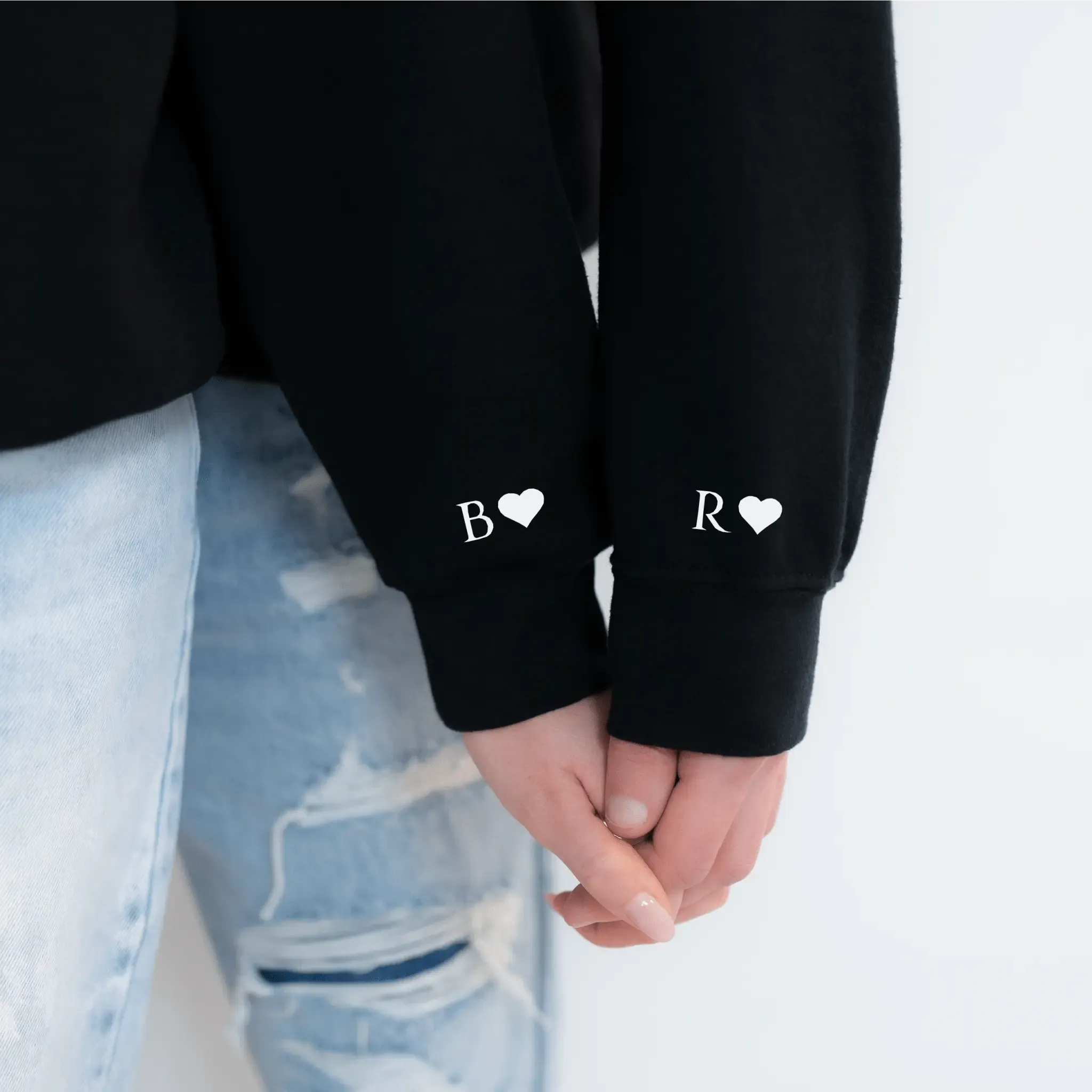 Matching I Blow Bubbles / I'm Bubbles Embroidered Unisex Hoodies