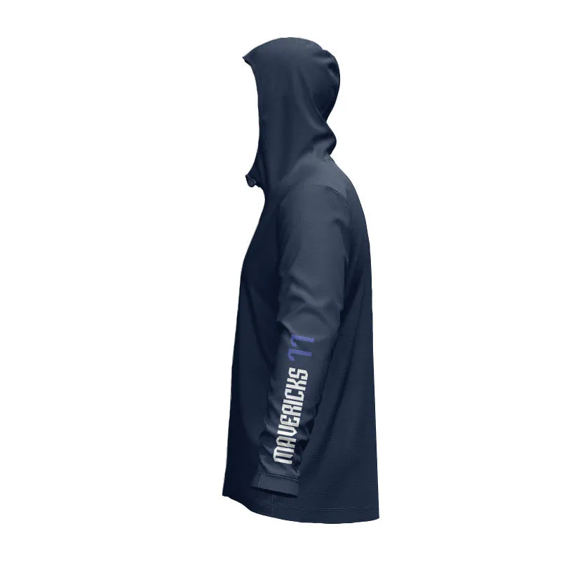 Mavericks Glide SlimFit HP Tech Zip Hoodie (Black / Navy / Royal)