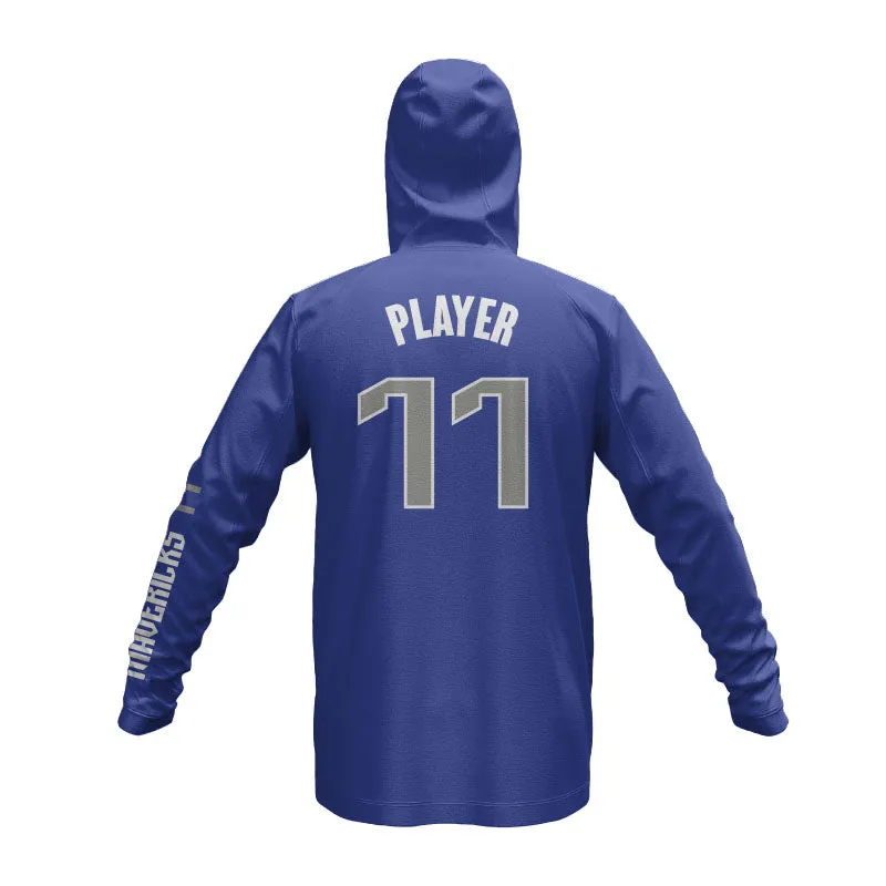 Mavericks Glide SlimFit HP Tech Zip Hoodie (Black / Navy / Royal)