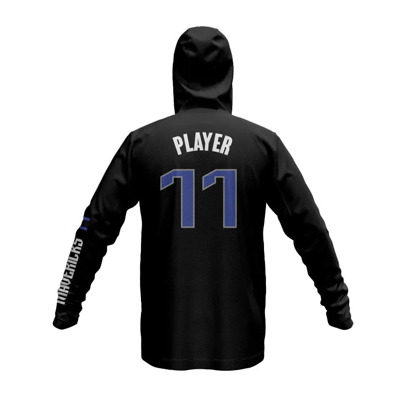 Mavericks Glide SlimFit HP Tech Zip Hoodie (Black / Navy / Royal)