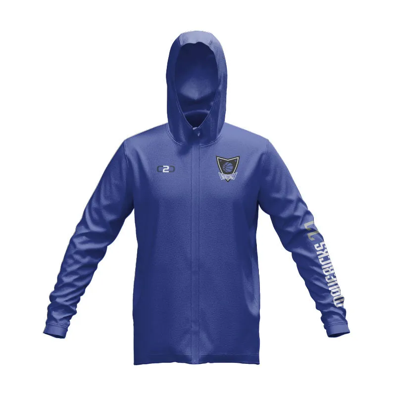 Mavericks Glide SlimFit HP Tech Zip Hoodie (Black / Navy / Royal)