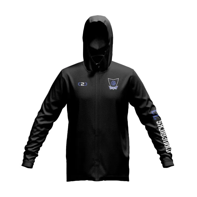 Mavericks Glide SlimFit HP Tech Zip Hoodie (Black / Navy / Royal)