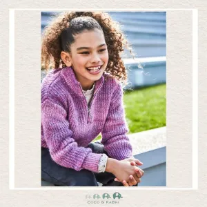 *Mayoral Girls Jersey Mauve Sweater
