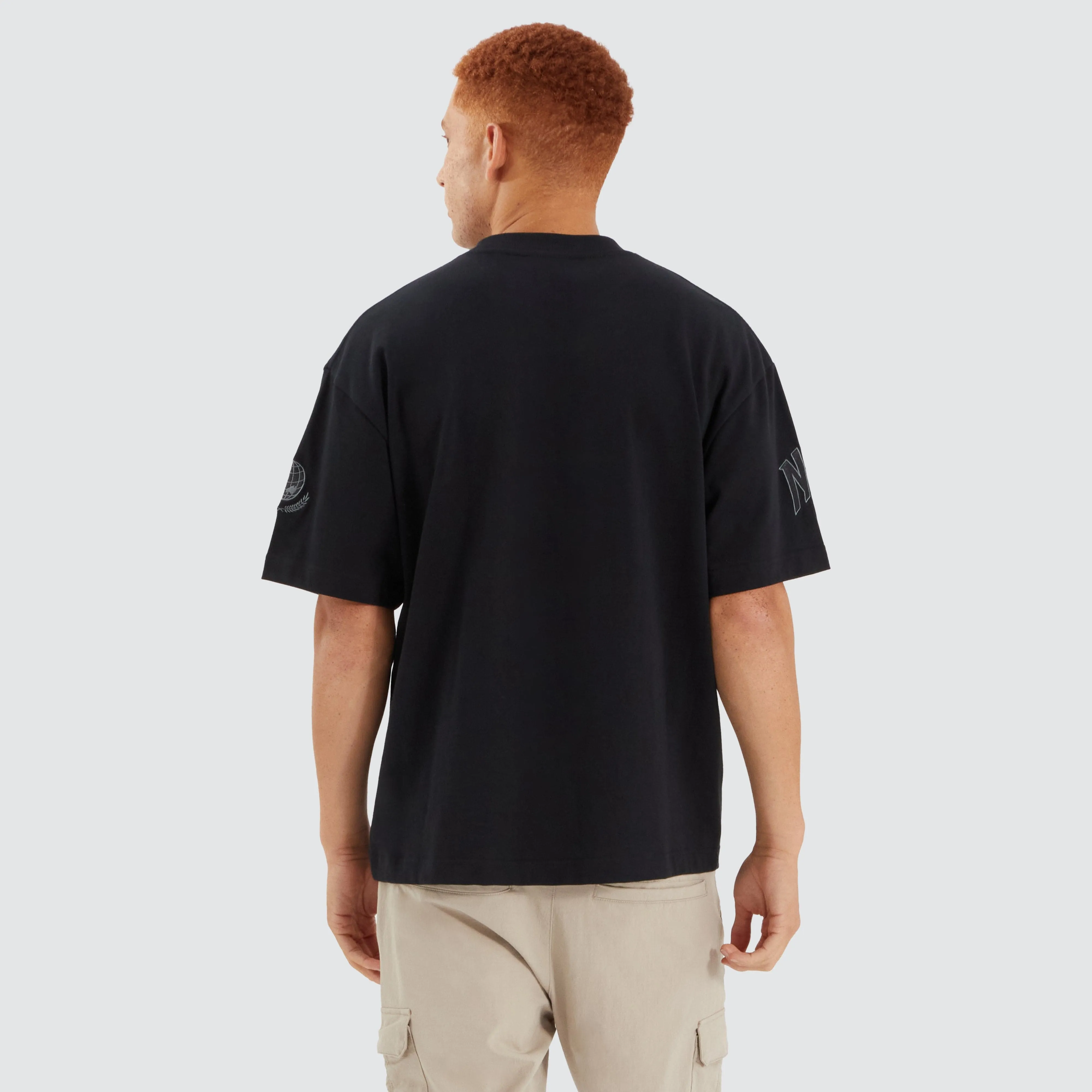 Members Loopback Street Tee Jet Black