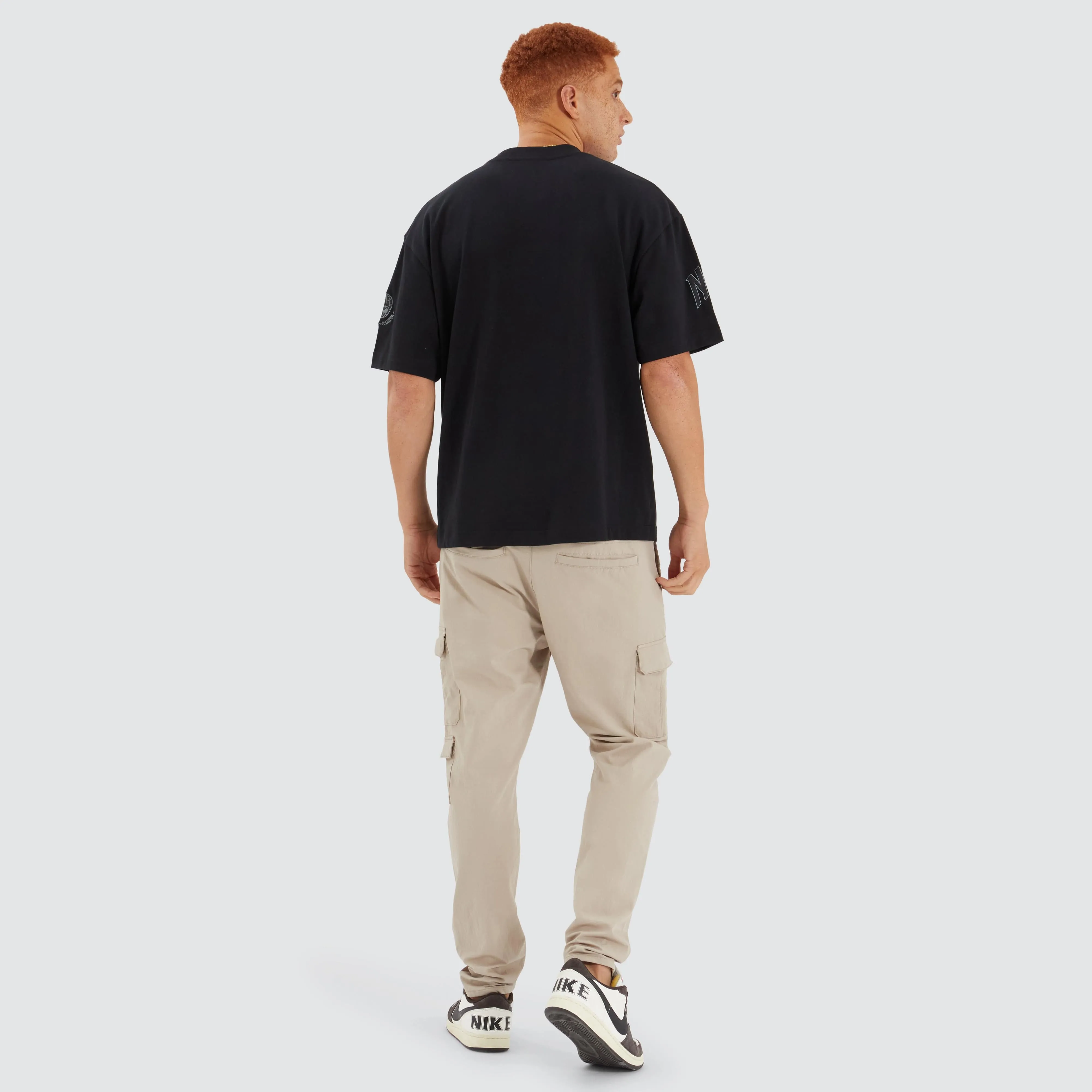 Members Loopback Street Tee Jet Black