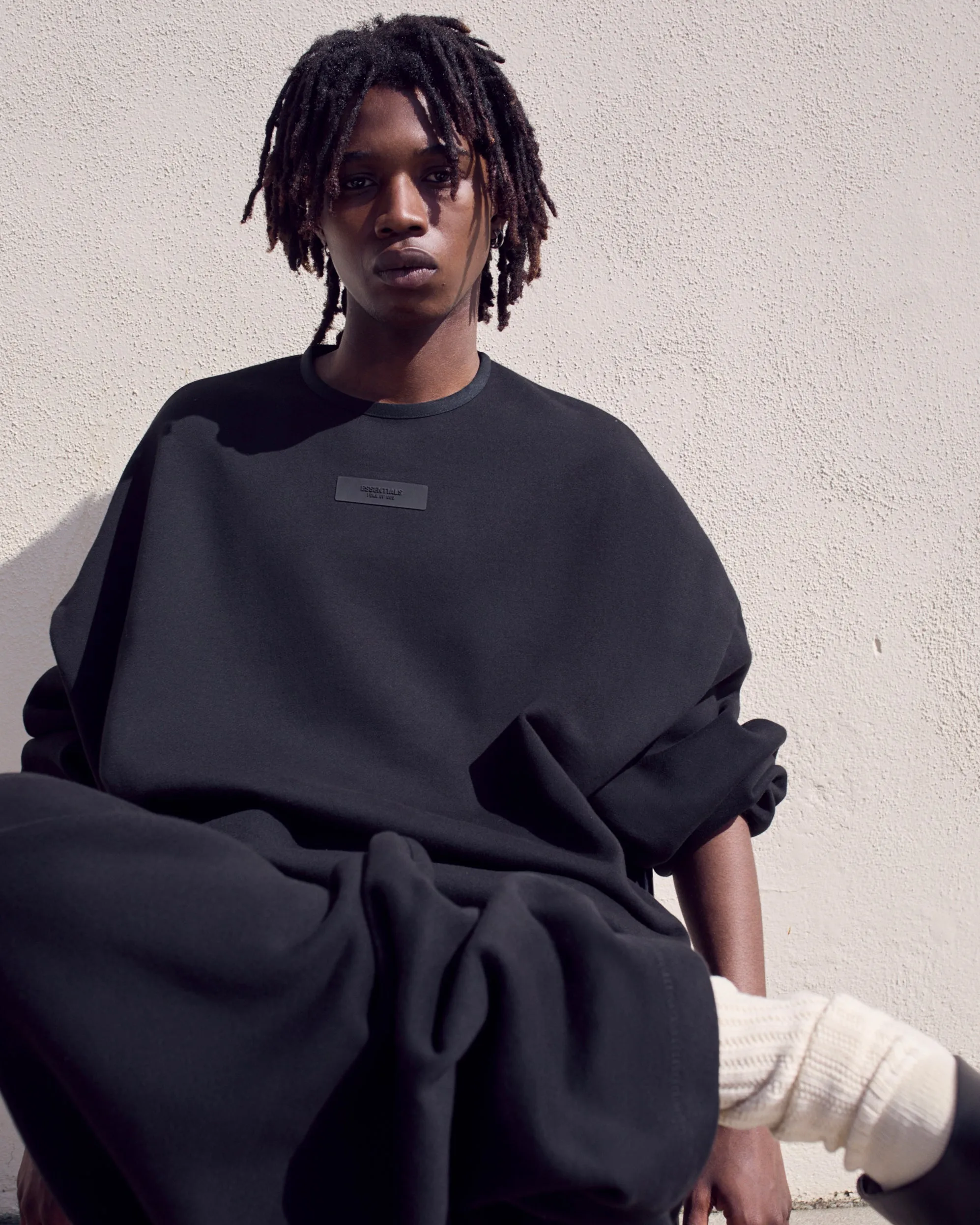 MEN - ESSENTIALS CREWNECK BLACK