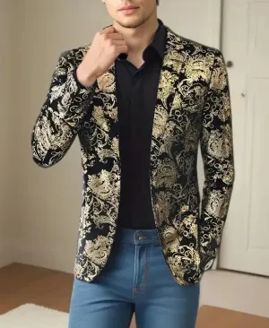 Men's Baroque Blazer: Stylish and Elegant