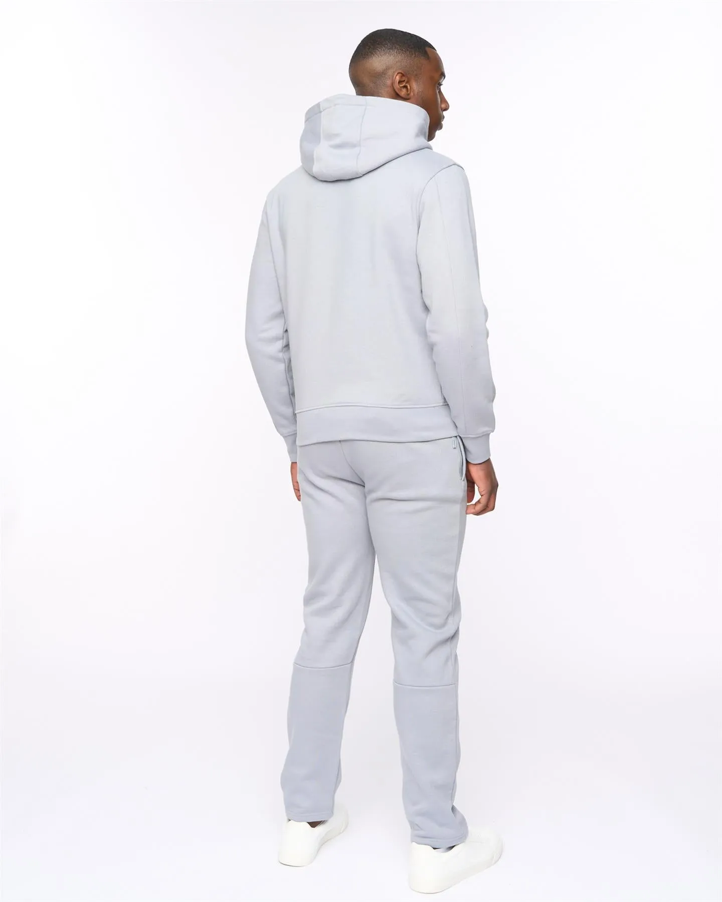 Mens Chemtars Zip Thru Hoodie Steel Blue