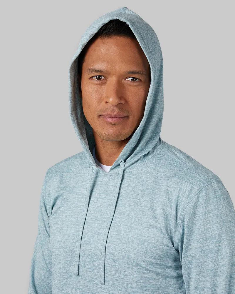 MEN'S COOL LONG SLEEVE HOODED T-SHIRT