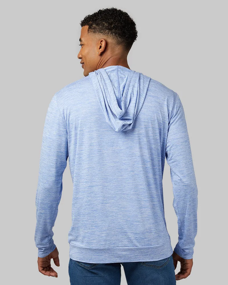 MEN'S COOL LONG SLEEVE HOODED T-SHIRT
