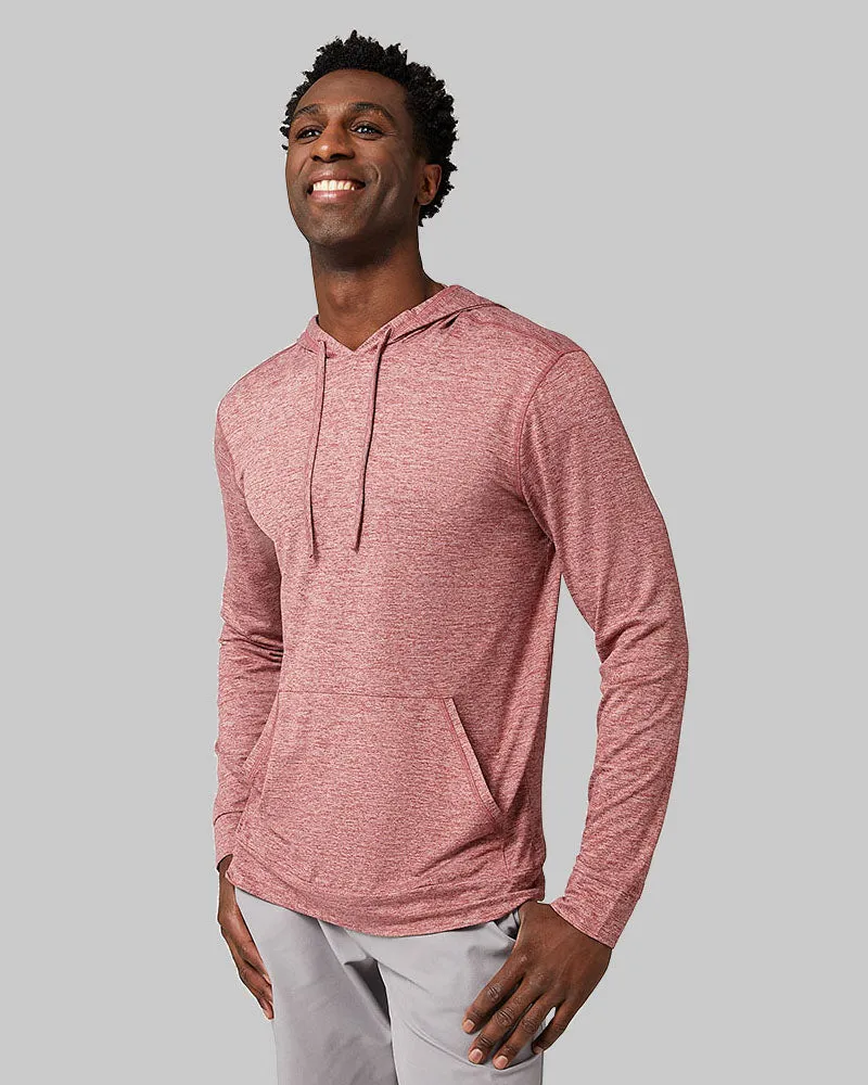 MEN'S COOL LONG SLEEVE HOODED T-SHIRT