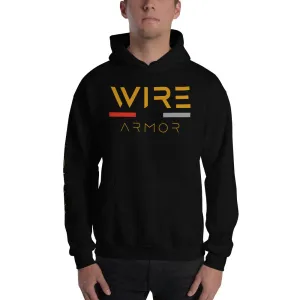 Men's Hooded Sweatshirt (Black & Gold)