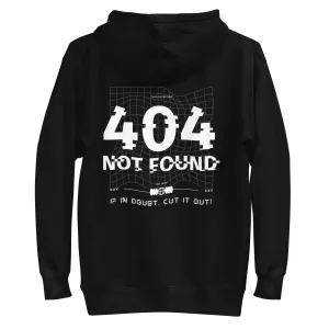 MEN'S HOODIES 404 NOT FOUND HOODIES FOR MEN UNISEX