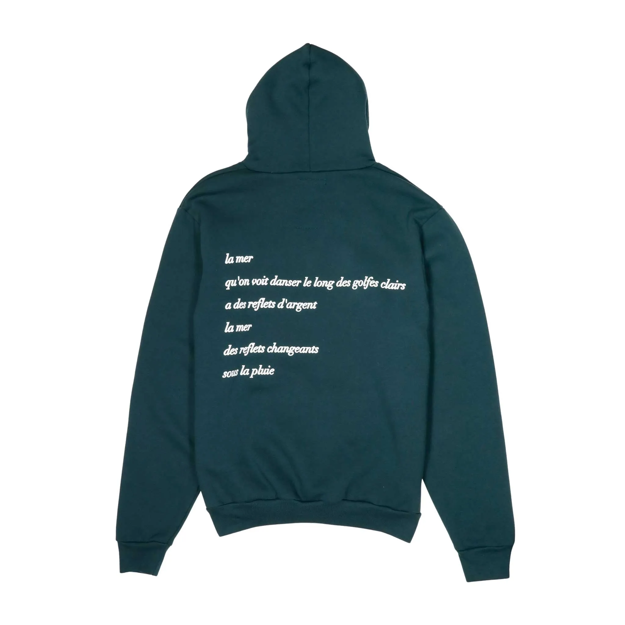 Men's Mer Hoodie Green Pullover Hoodie