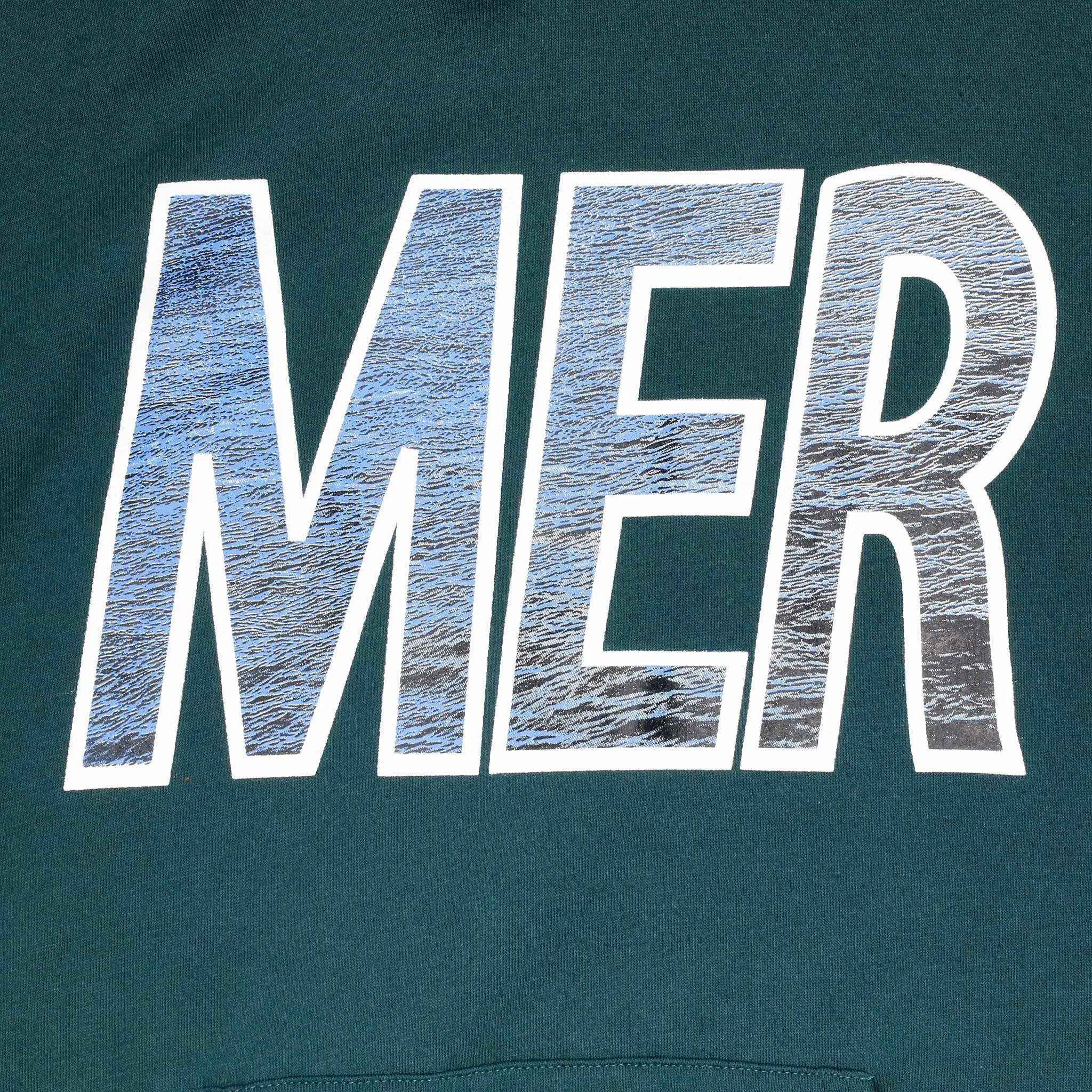 Men's Mer Hoodie Green Pullover Hoodie