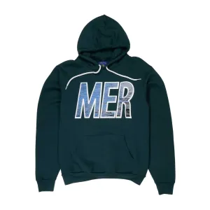 Men's Mer Hoodie Green Pullover Hoodie