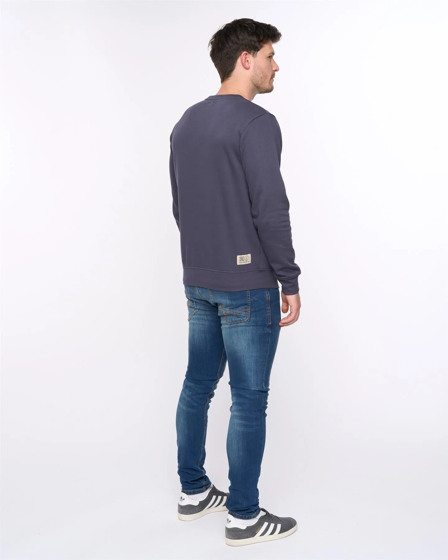 Mens Trentforth Crew Sweat Dark Navy