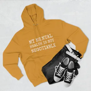 Mental Health Not Negotiable - Unisex EcoSmart® Pullover Hoodie