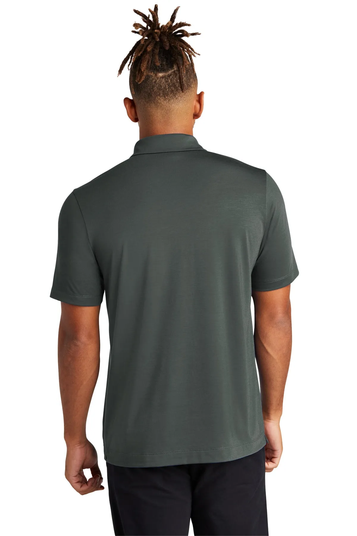 Mercer Mettle Stretch Jersey Polo MM1014 Anchor Grey