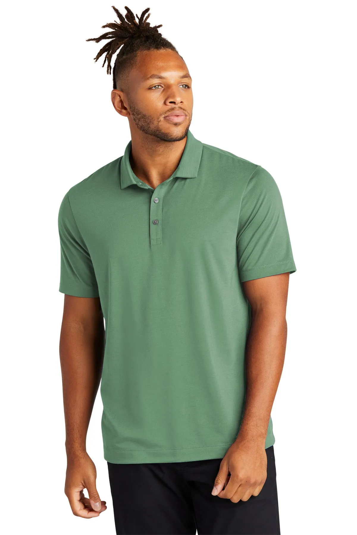 Mercer Mettle Stretch Jersey Polo MM1014 Sage