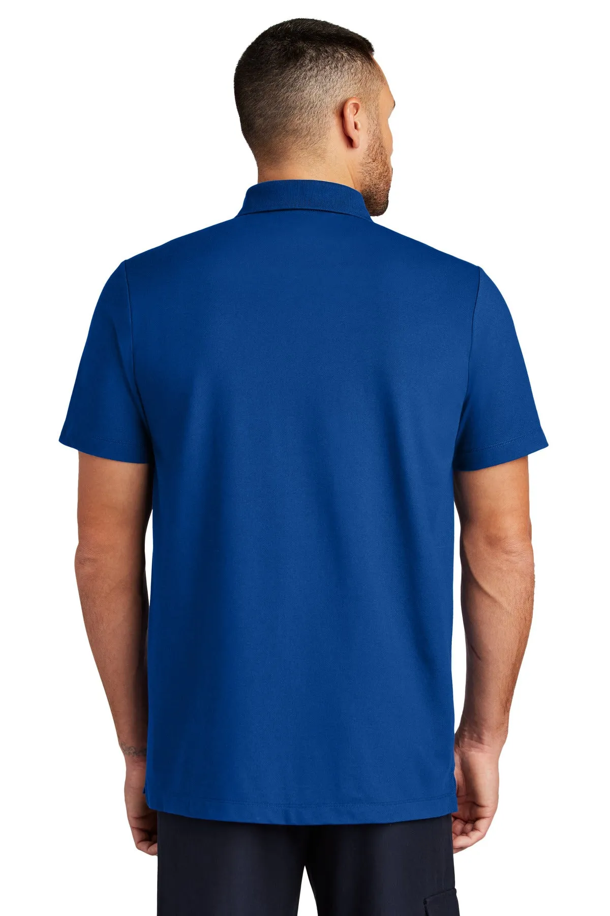 Mercer Mettle Stretch Pique Polo MM1004 Blue Note