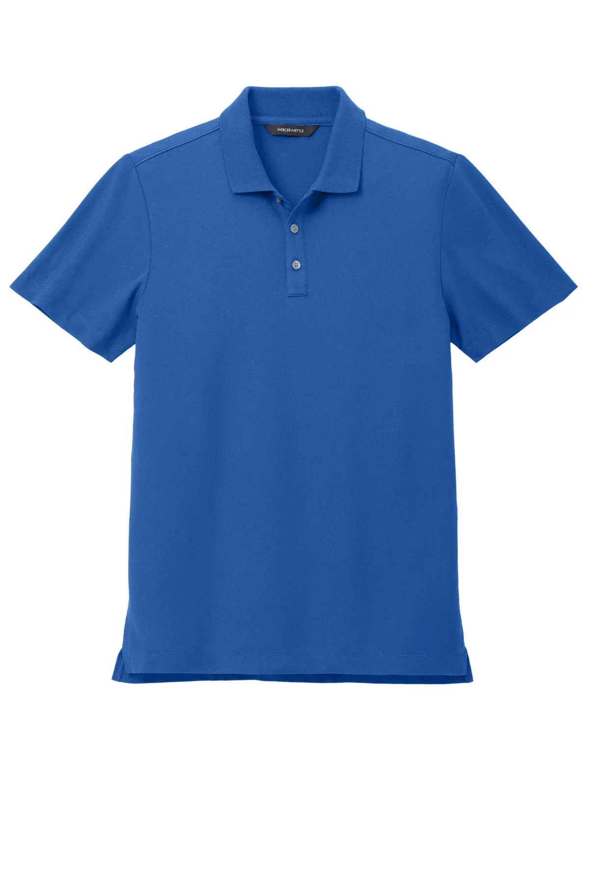 Mercer Mettle Stretch Pique Polo MM1004 Blue Note