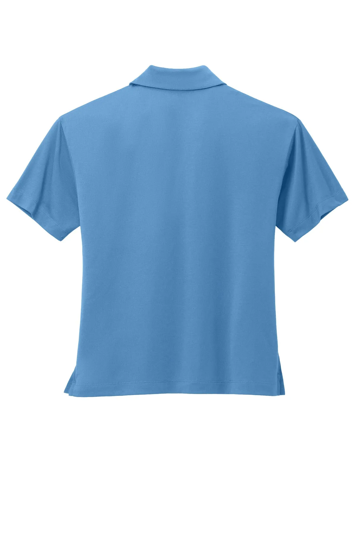 Mercer Mettle Women's Stretch Jersey Polo MM1015 Parisian Blue