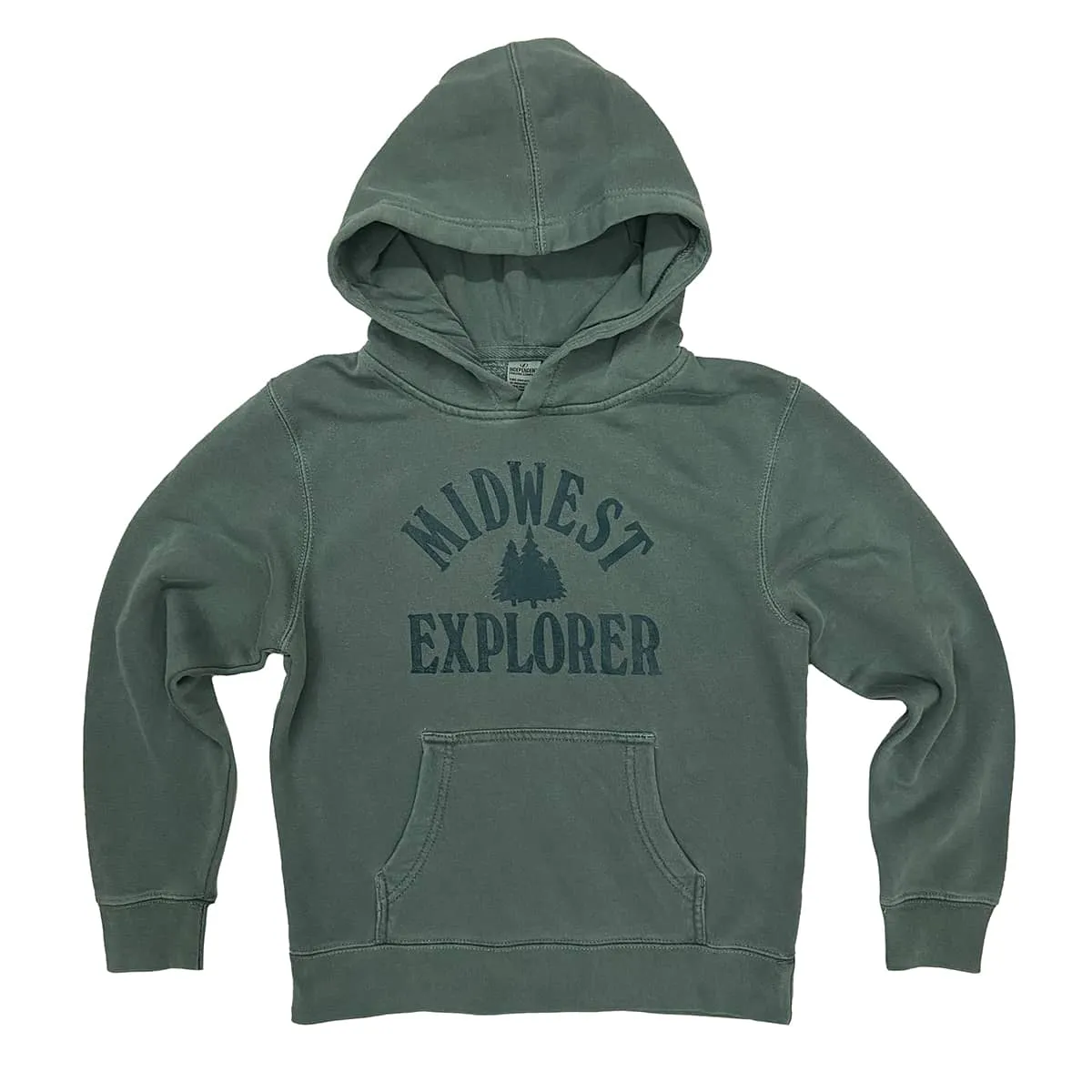 Midwest Explorer Pigment Dyed Youth Hoodie (Discontinued)