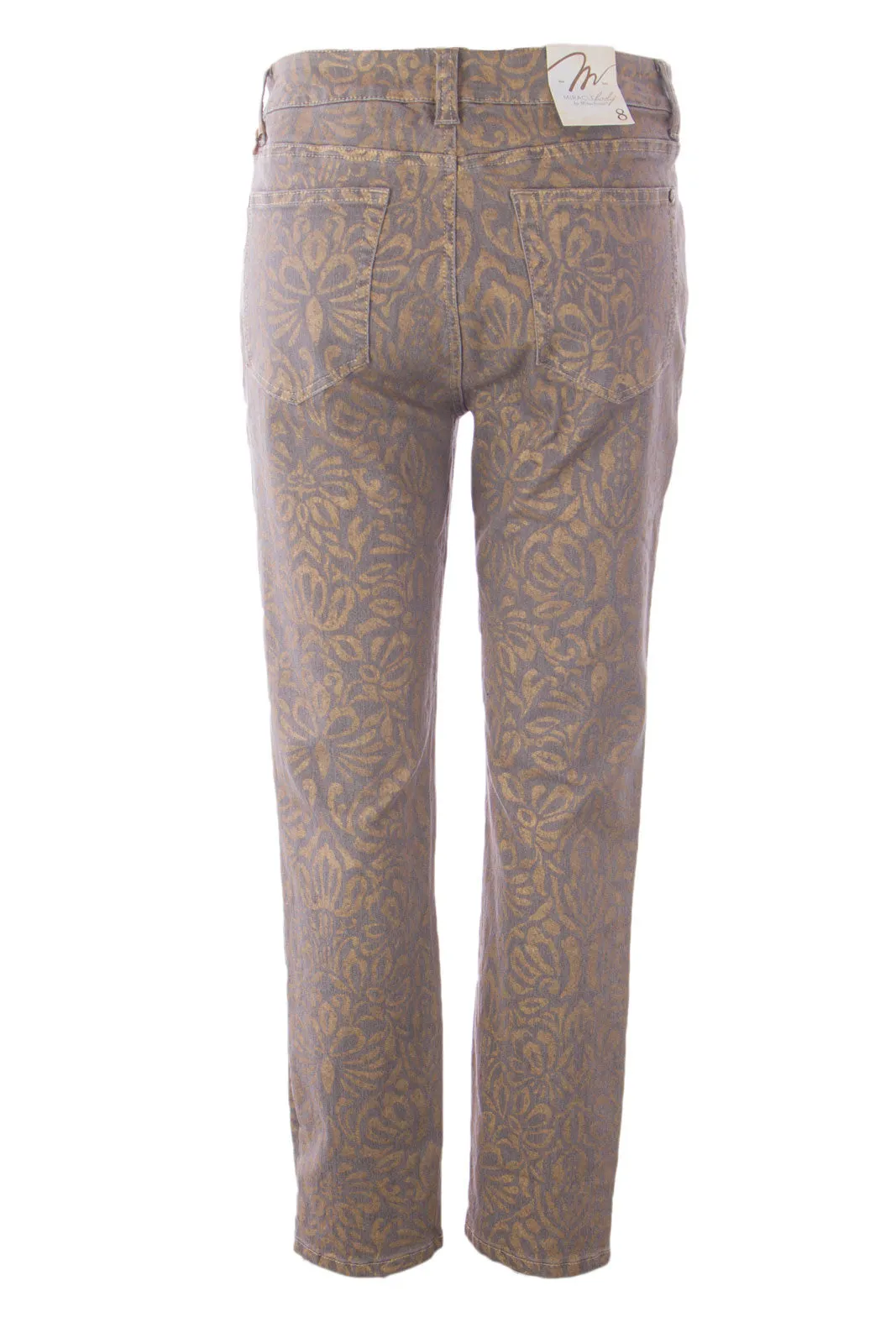MIRACLEBODY by Miraclesuit Women's Bronze Sandra D Skinny Ankle Jeans $124 NWT