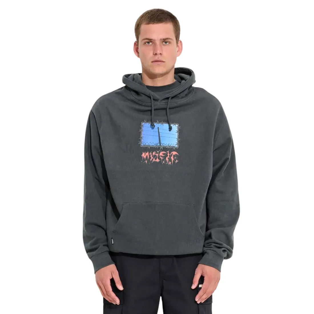Misfit Panoramic Heaven Hoodie - Pigment Petrol
