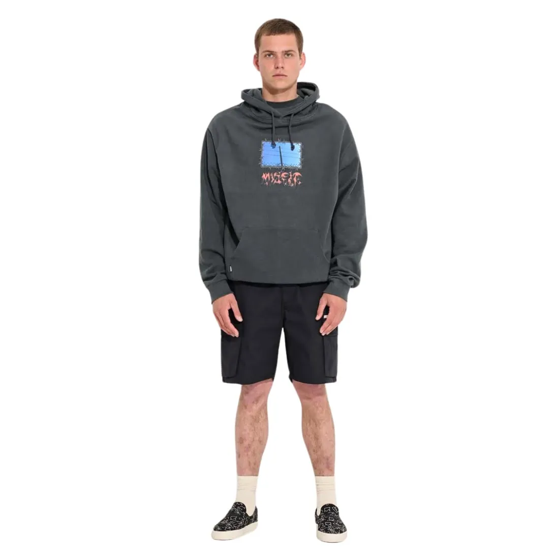 Misfit Panoramic Heaven Hoodie - Pigment Petrol