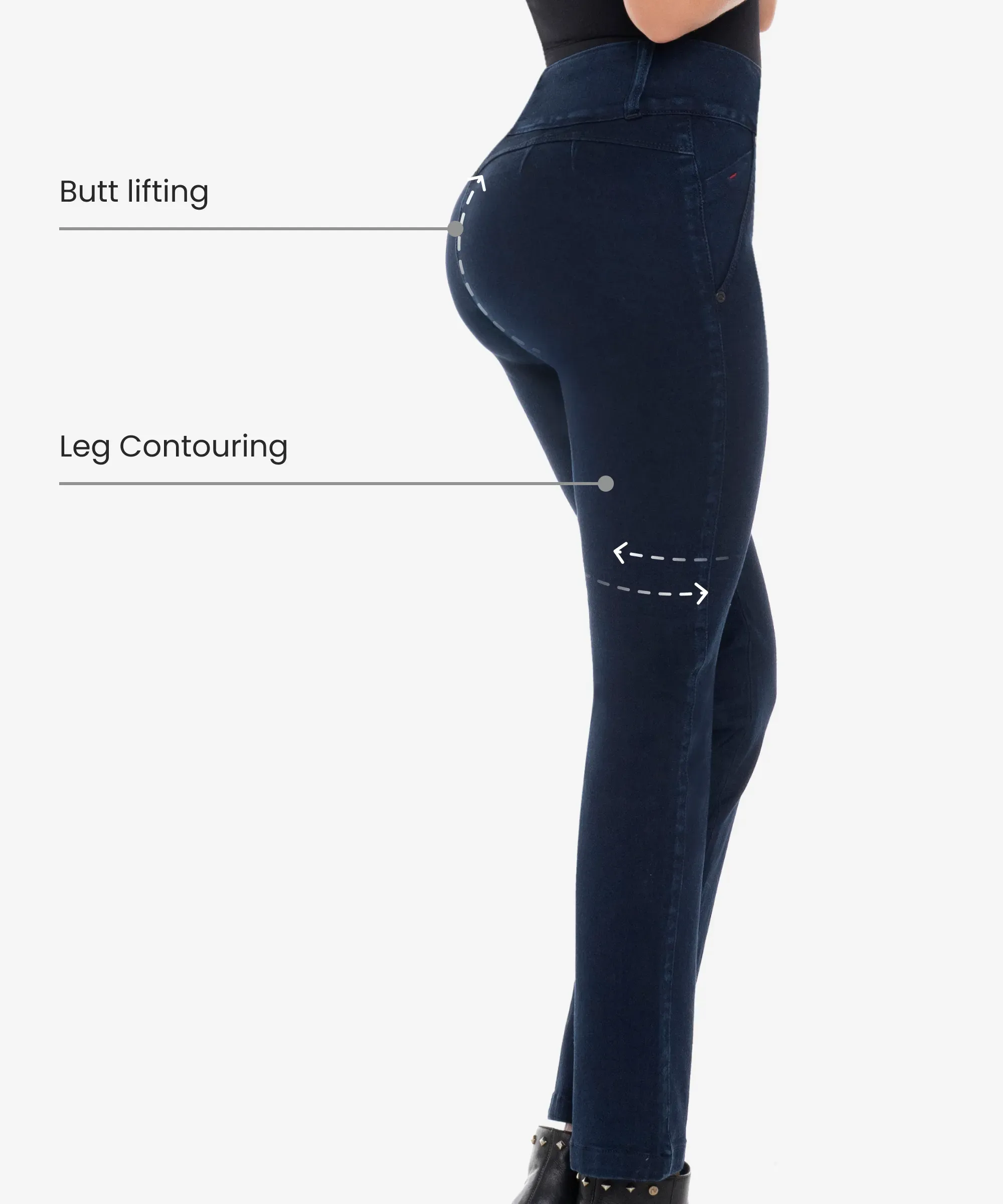 Mix Pack - 3 Push Up Jeans in styles 2122-2121-2104