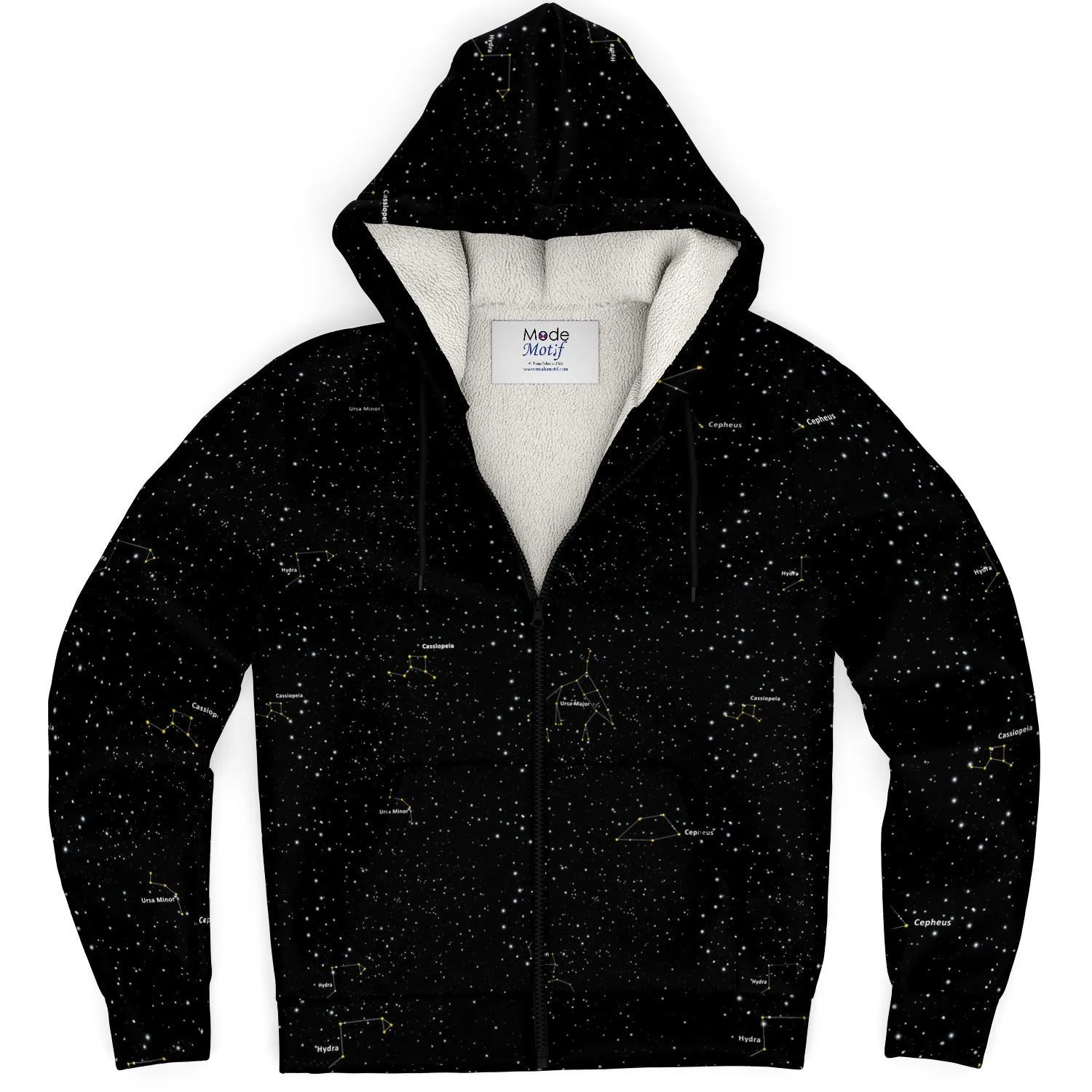 Moon Phases Hoodie Jacket