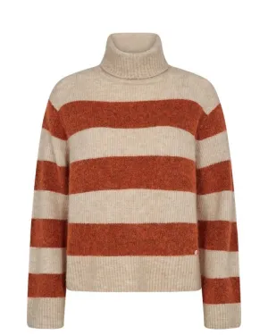 Mos Mosh Aidy Thora Stripe Rollneck Jersey