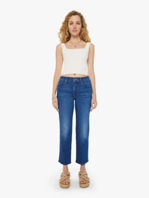 Mother The Mid Rise Rambler Zip Ankle in Coastal Colors