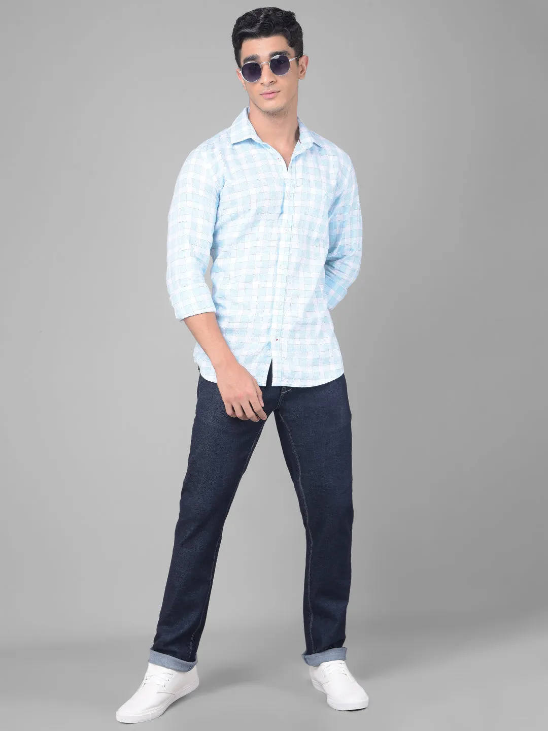 Navy Blue Jeans