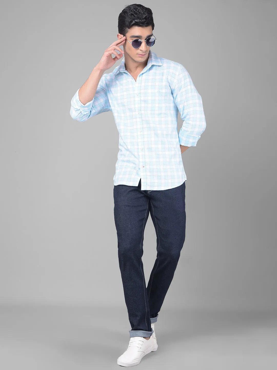 Navy Blue Jeans