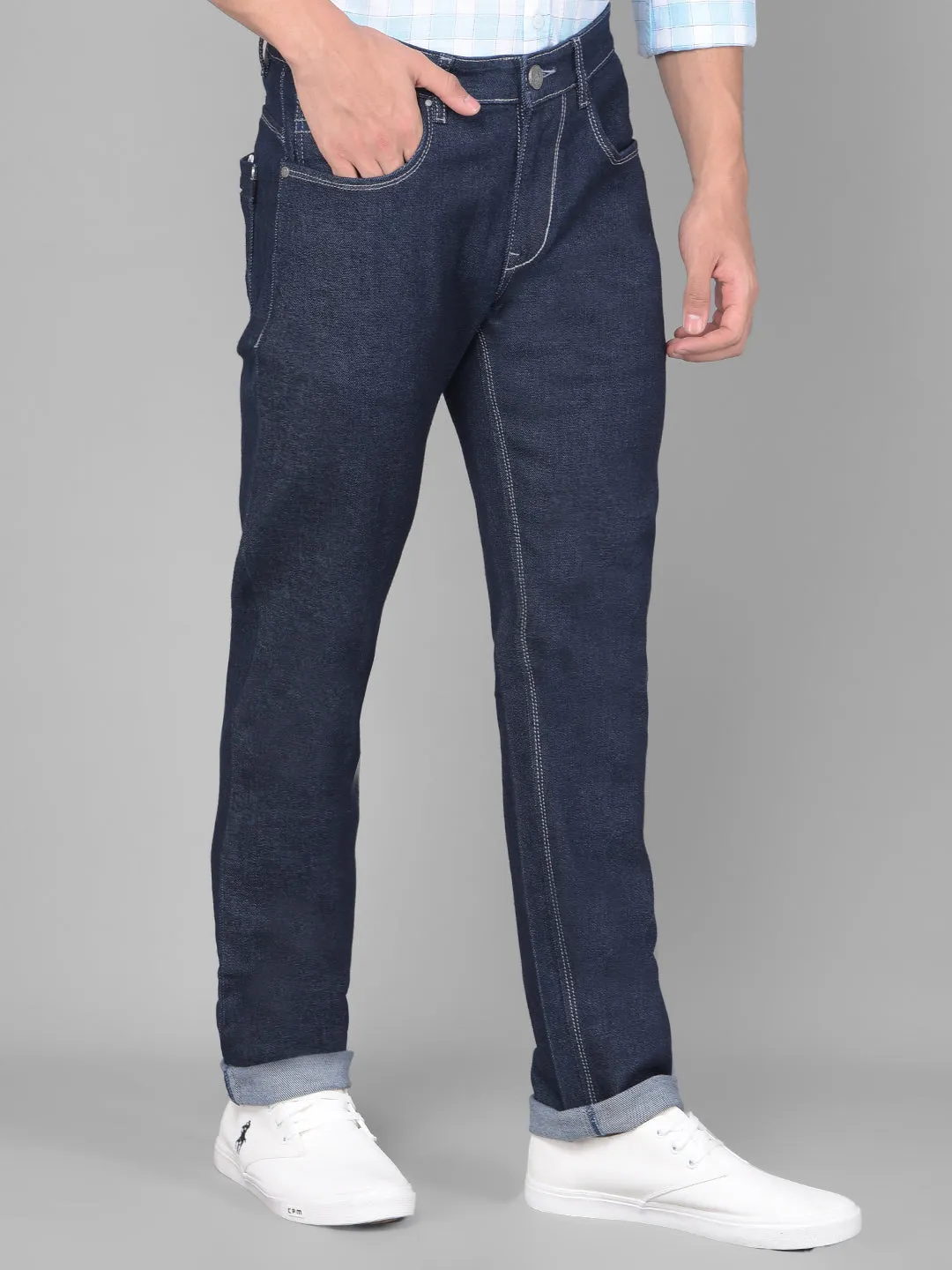 Navy Blue Jeans