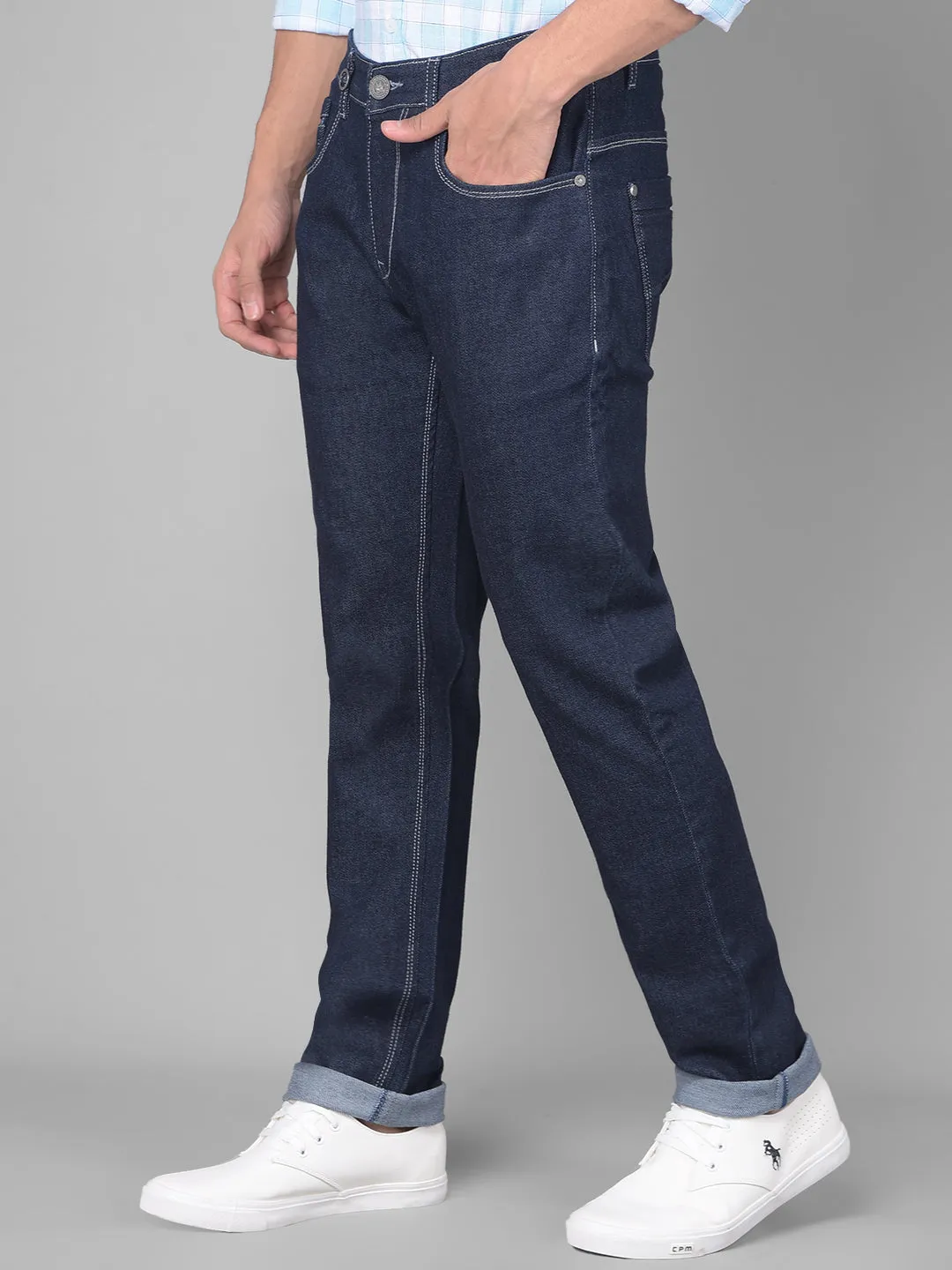 Navy Blue Jeans