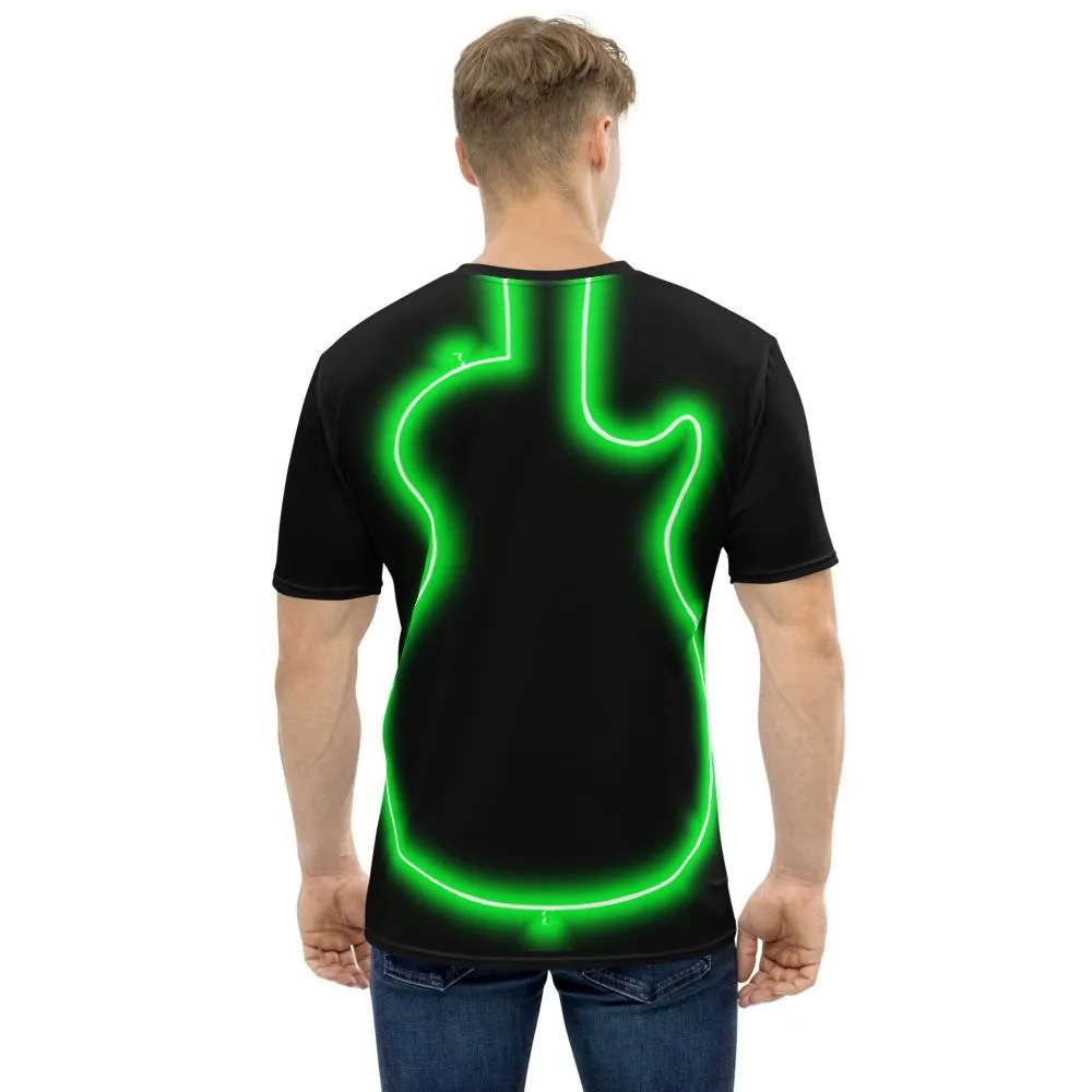 Neon Green LP Guitar T-shirt