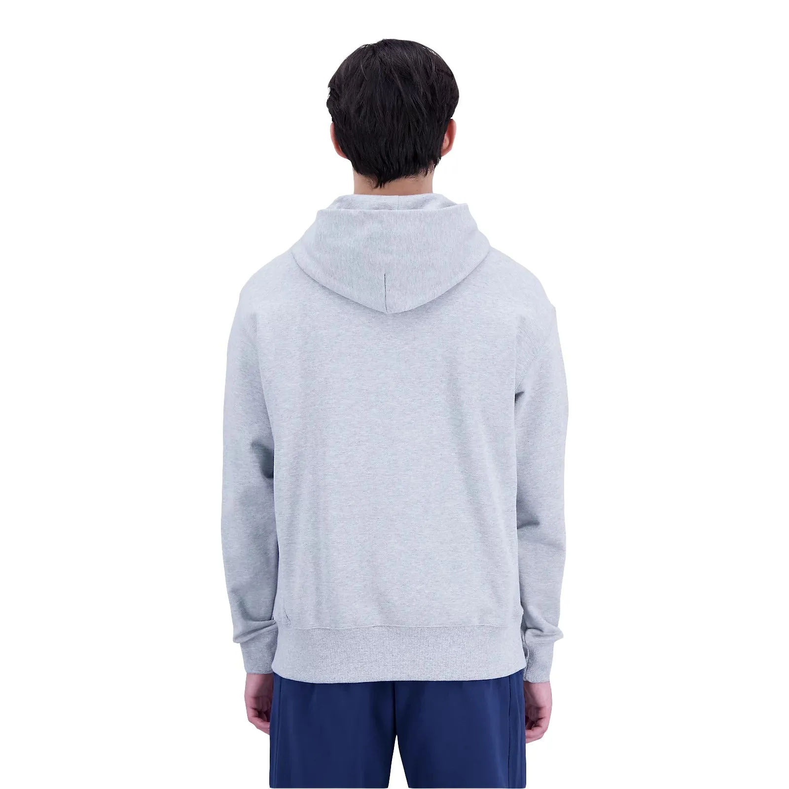 New Balance Men Remastered Graphic French Hoodie Athletic Grey MT31502-AG