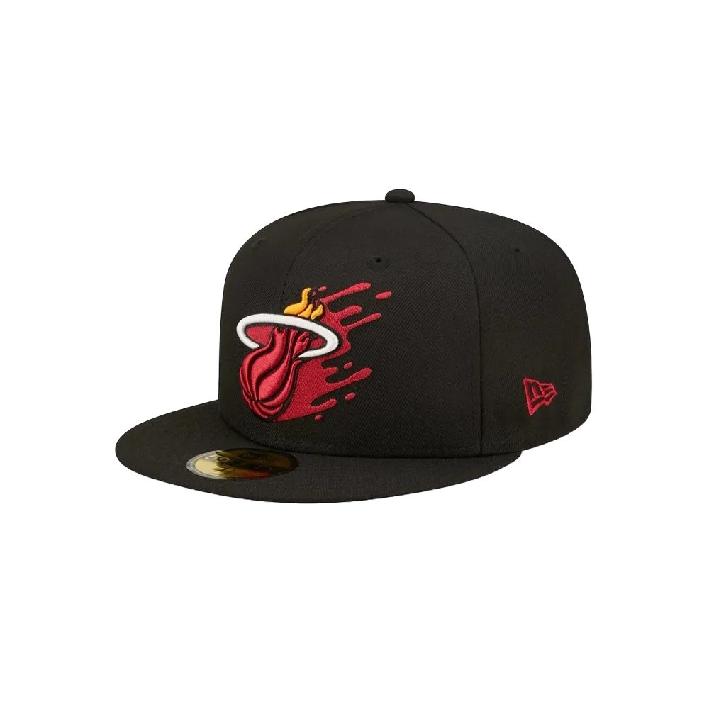 New Era Miami HEAT Splatter Fitted