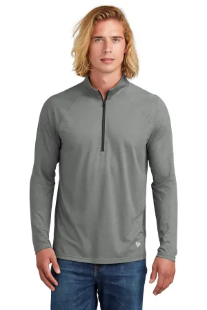 New Era Power 1/2-Zip NEA228 Shadow Grey Heather