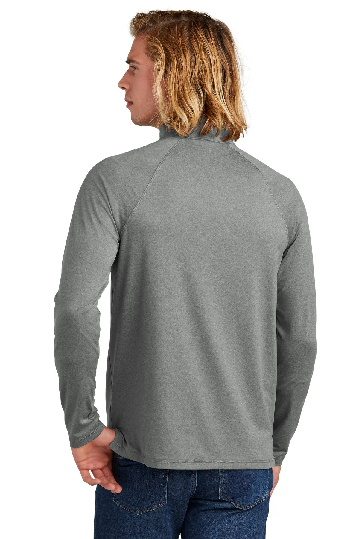 New Era Power 1/2-Zip NEA228 Shadow Grey Heather