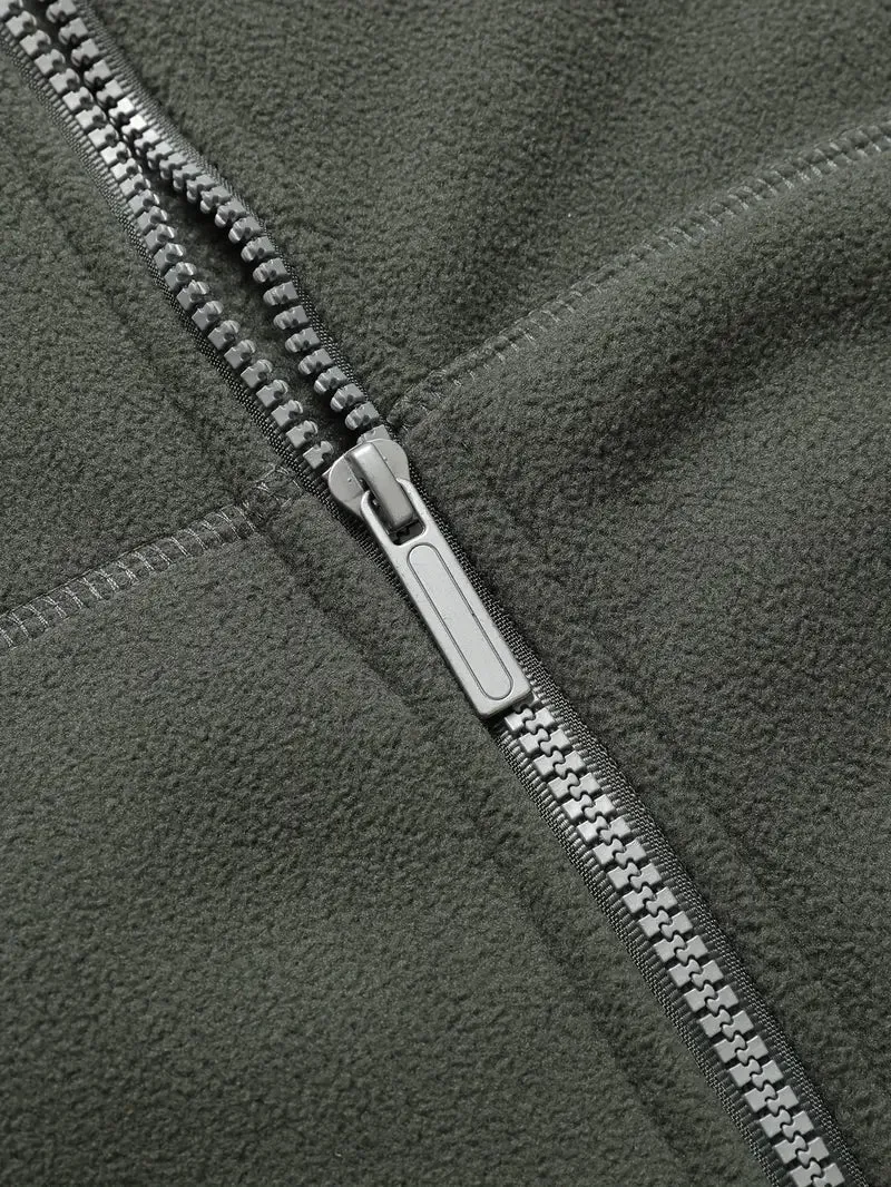 Nik - zipped fleece jacket
