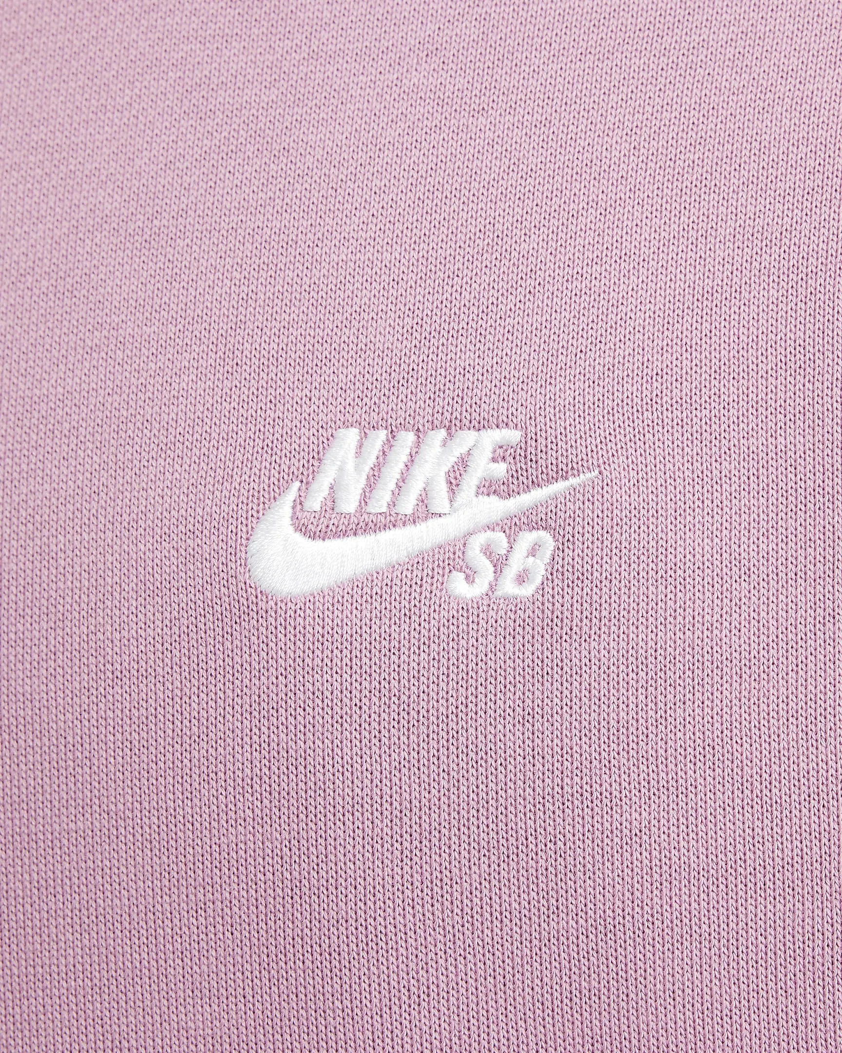Nike SB Fleece Pullover Skate Hoodie Plum Dust/White