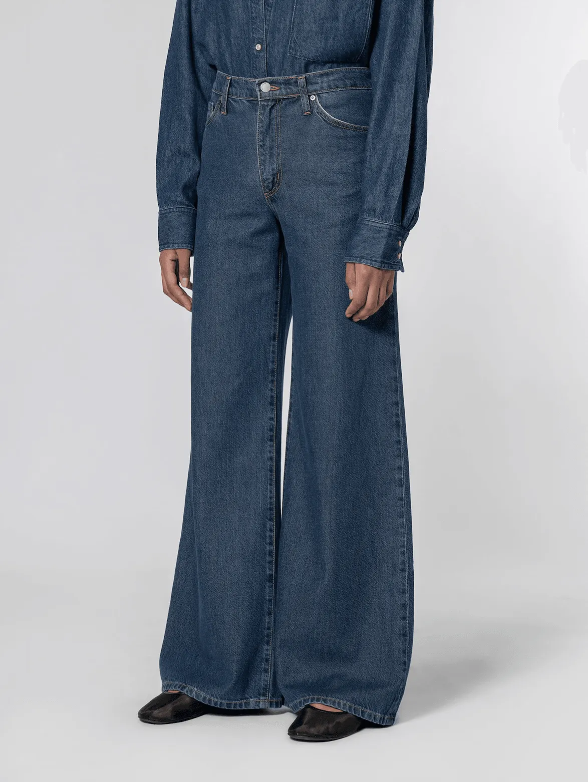 NOBODY DENIM Carly Jean - Soft Steel