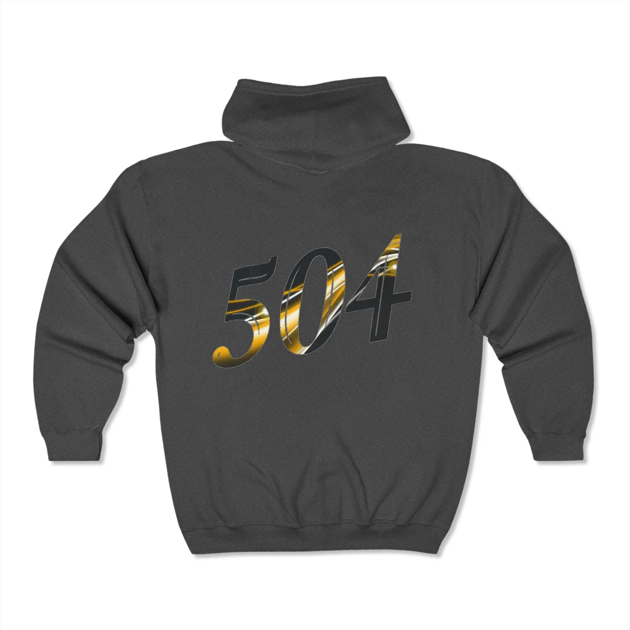 NOLA GIRL Heavy Blend Full Zip Hooded Sweatshirt