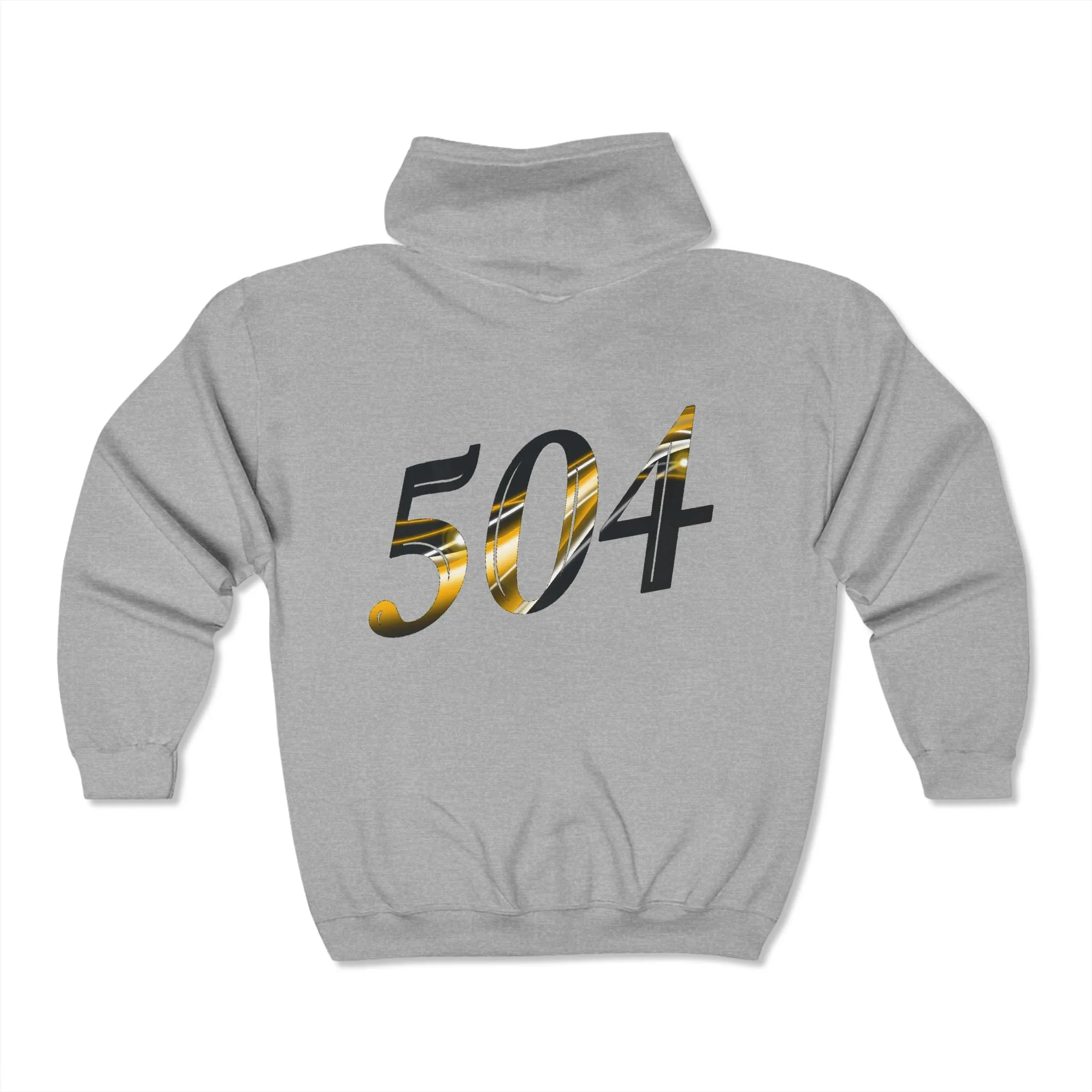 NOLA GIRL Heavy Blend Full Zip Hooded Sweatshirt